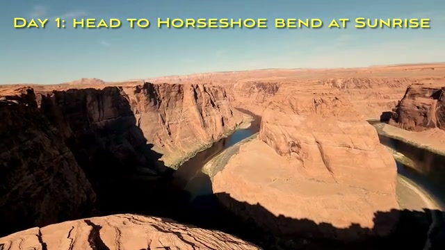 Horseshoe Bend at sunrise