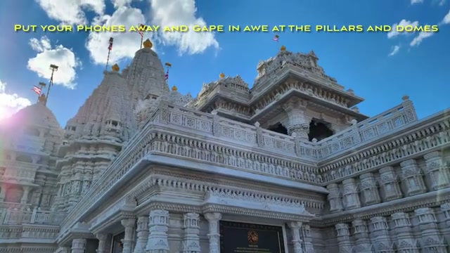 The main entrance of the Mahamandir