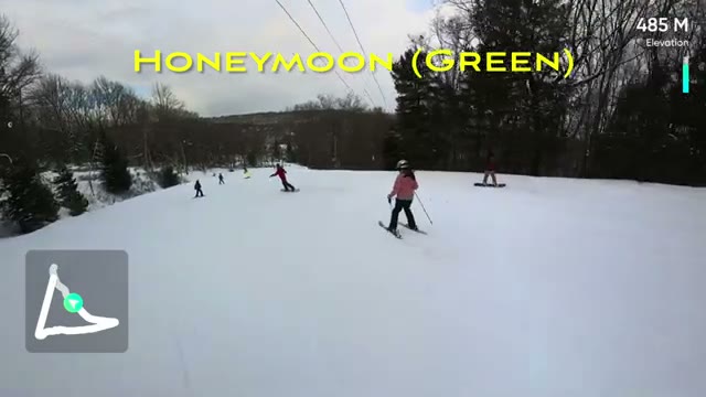 Honeymoon (Green): wide, gentle cruising
