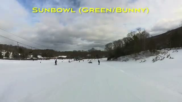Sunbowl (Green), marked as the beginner-friendly area
