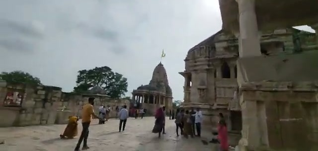 A temple plaza β most of the intact structures are from the time of Rana Kumbha