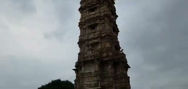 The Vijay Stambha β the Tower of Victory, nine stories tall