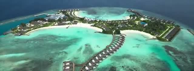 Aerial view of DusitD2 Feydhoo Maldives