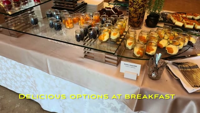 Breakfast buffet