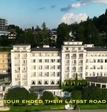 The Grand Hotel Toplice, where The Grand Tour ended a road trip