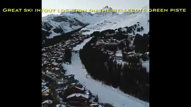 Ski-in/ski-out access to the BellecΓ΄te green piste