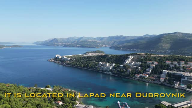 The bay at Lapad, near Dubrovnik