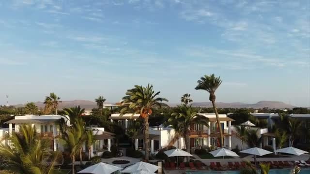 The main pool at Hotel Paracas