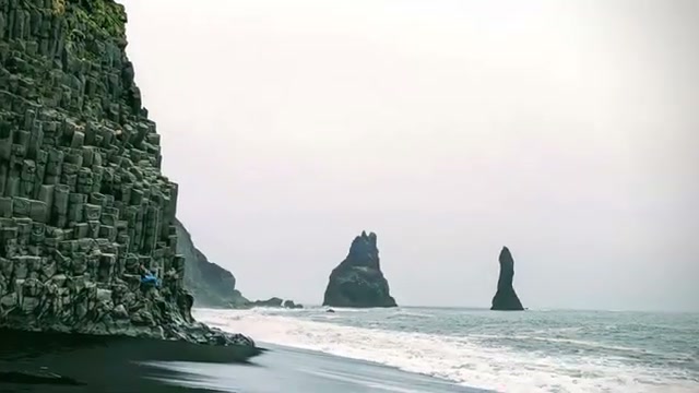 Reynisfjara black sand beach