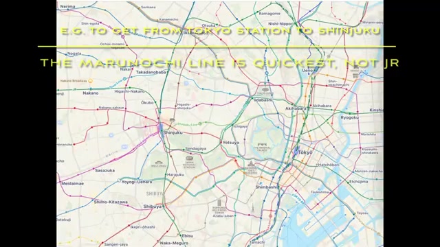 Tokyo Station to Shinjuku: the Marunouchi Line is quickest, not JR