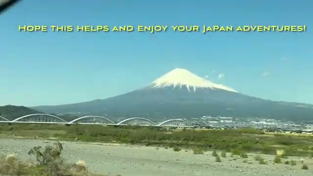 Mount Fuji — hope this helps, and enjoy your Japan adventures