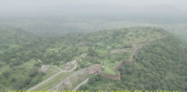 The fort wall with UNESCO World Heritage status