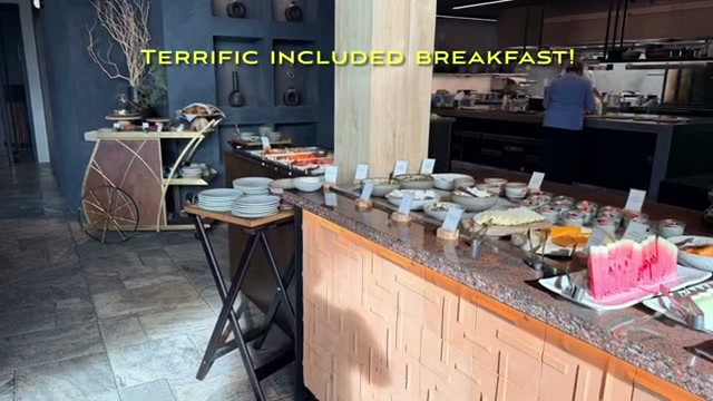 Terrific included breakfast
