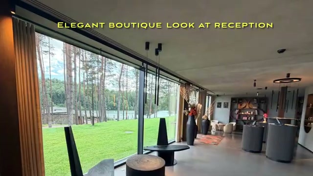 Elegant boutique-style reception