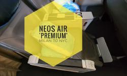 Featured image of post Neos Air 'Premium' Review: Milan MXP to New York JFK