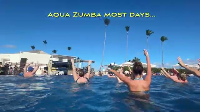 Aqua Zumba at the main pool