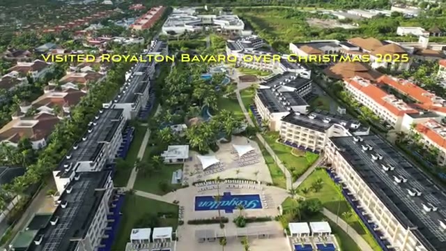 Royalton Bavaro Punta Cana from above