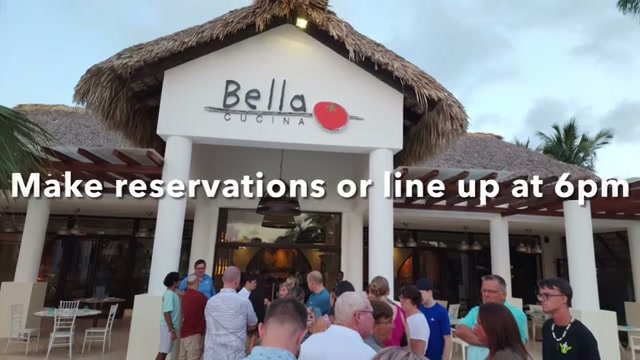 Bella Cucina — make reservations or line up at 6pm