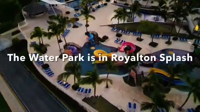 The water park is in Royalton Splash