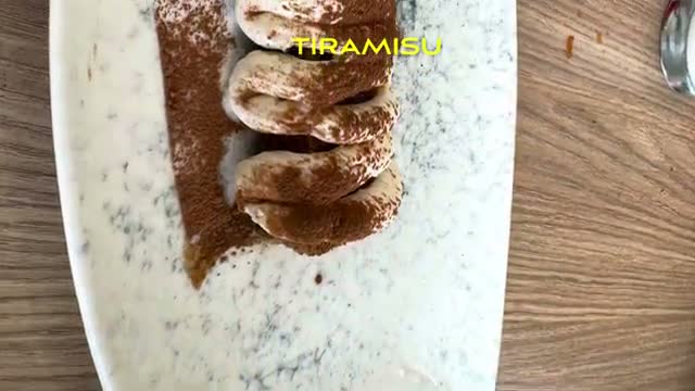 Tiramisu — the safer dessert pick
