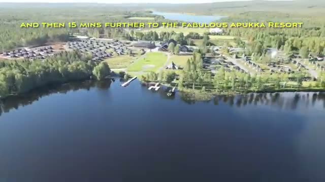 Apukka Resort from above