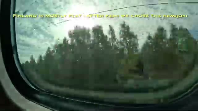 Crossing the Kemijoki after Kemi